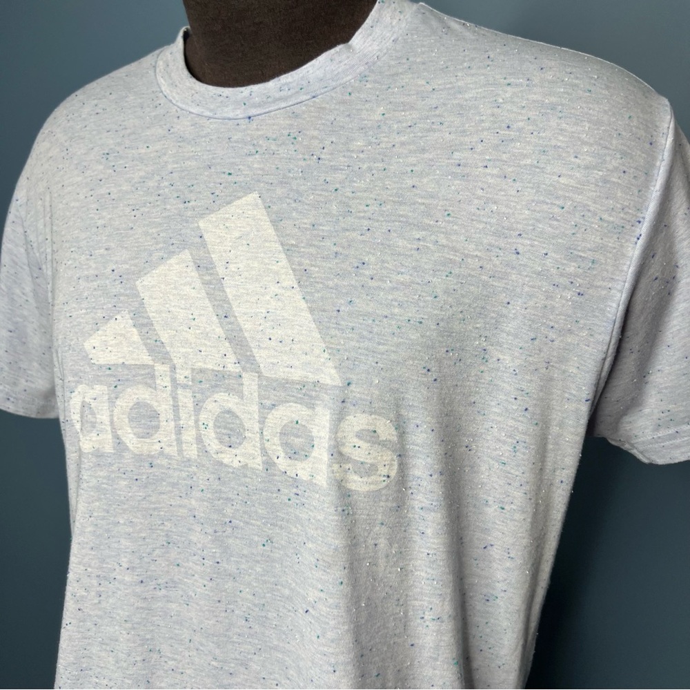 Women’s adidas Future Icons Winners 3.0 T-Shirt  Wonder Blue Melange Large - Picture 2 of 11